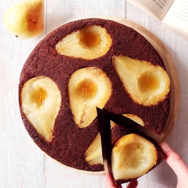 Photo of the vegan pear cake – recipe of vegan pear cake on DeliRec