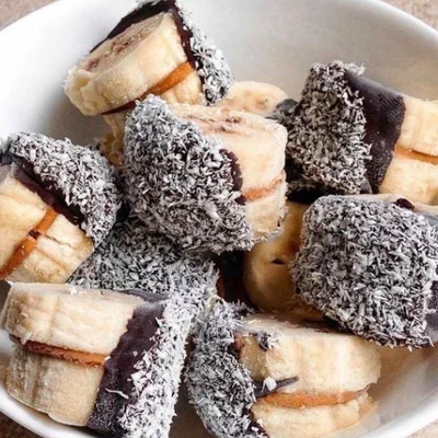 Recipe of banana with chocolate on the DeliRec recipe website