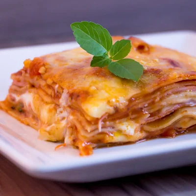 Recipe of Plain Lasagna on the DeliRec recipe website