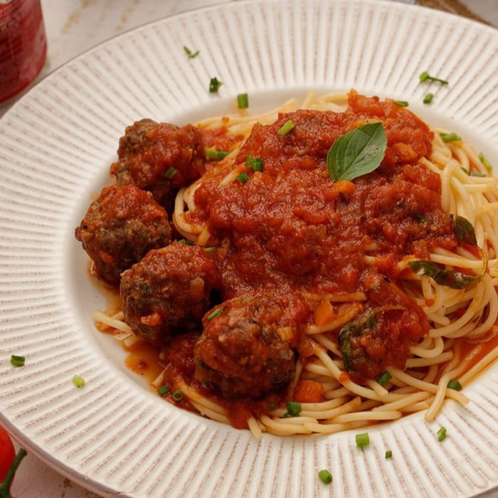 Photo of the Spaghetti with meatballs – recipe of Spaghetti with meatballs on DeliRec