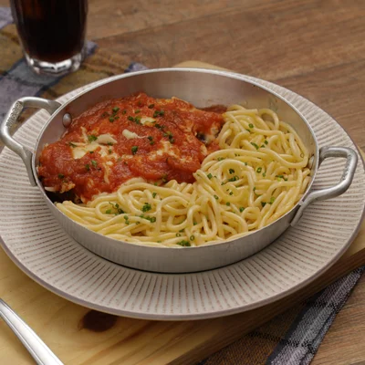 Recipe of fillet parmigiana on the DeliRec recipe website