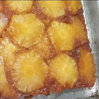 Recipe of Super easy pineapple cake on the DeliRec recipe website