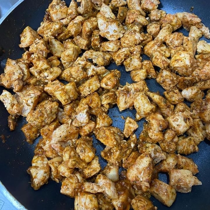 Photo of the chicken in cubes – recipe of chicken in cubes on DeliRec