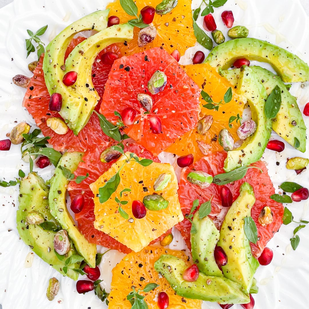 Foto da Salada de cítricos com avocado  - receita de Salada de cítricos com avocado  no DeliRec