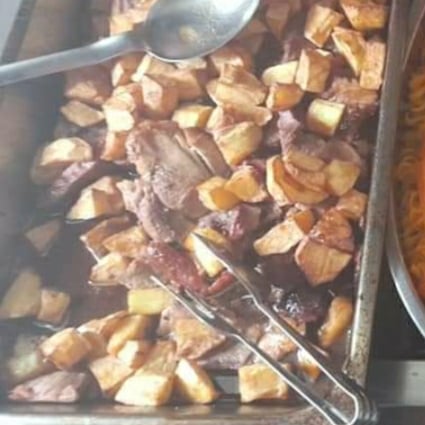 Photo of the Fried cassava with meat and fried chicken breast – recipe of Fried cassava with meat and fried chicken breast on DeliRec