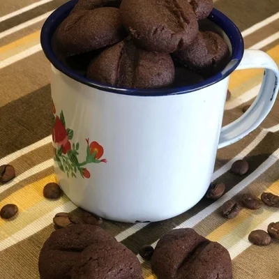 Recipe of coffee cookie on the DeliRec recipe website