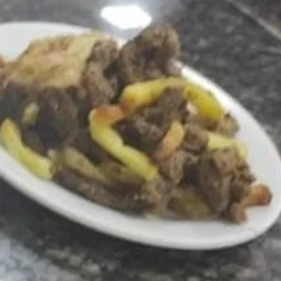 Recipe of Steak with French fries on the DeliRec recipe website