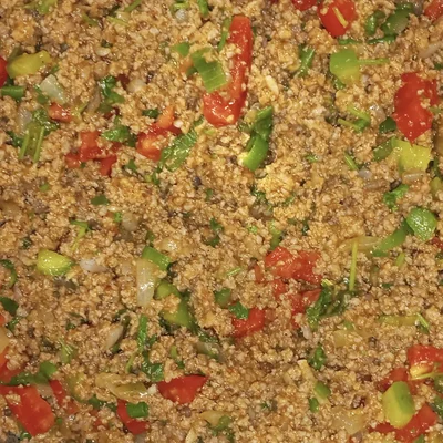 Recipe of Ground beef filling for savory! on the DeliRec recipe website