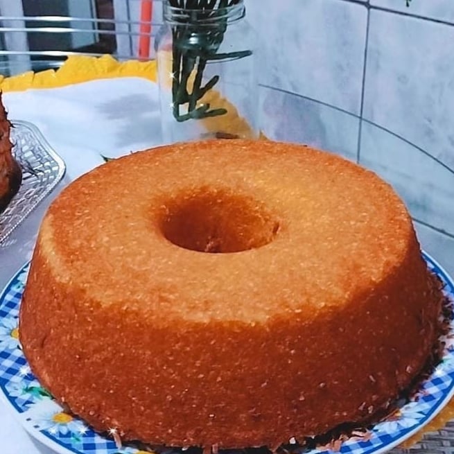Photo of the Flocão cake with sour cream – recipe of Flocão cake with sour cream on DeliRec