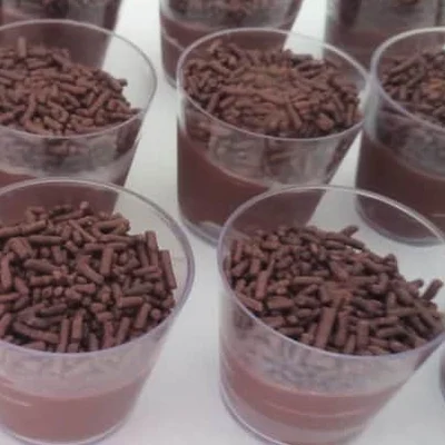 Recipe of chocolate in the cup on the DeliRec recipe website