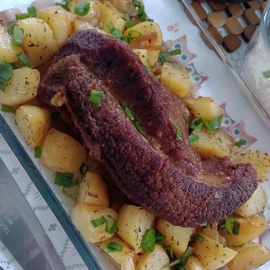 Photo of the Roasted Breast with Potatoes – recipe of Roasted Breast with Potatoes on DeliRec