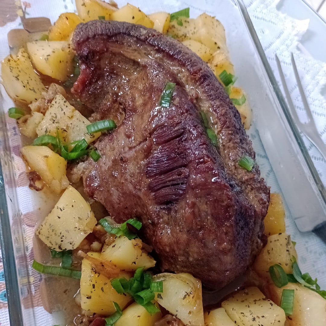 Photo of the Roasted Breast with Potatoes – recipe of Roasted Breast with Potatoes on DeliRec