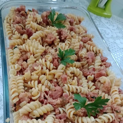 Recipe of Tuscan pasta on the DeliRec recipe website