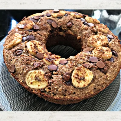 Recipe of Low carb banana and oat cake on the DeliRec recipe website