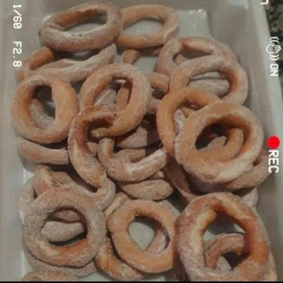 Receta de Donut casero frito en el sitio web de recetas de DeliRec