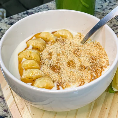 Recipe of homemade natural yogurt on the DeliRec recipe website
