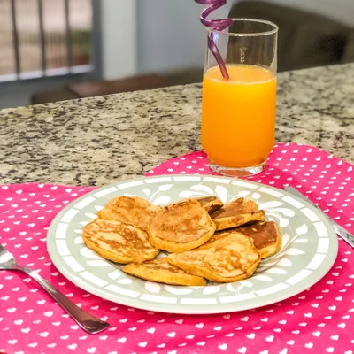 Recipe of Banana Fit Pancakes on the DeliRec recipe website