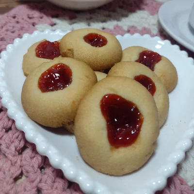 Recipe of Butter Biscuit with Guava on the DeliRec recipe website