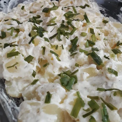 Recipe of Potato salad on the DeliRec recipe website