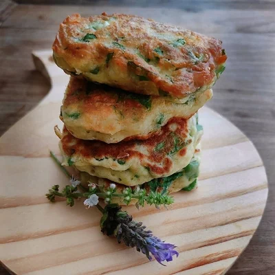 Recipe of Spinach Pancake on the DeliRec recipe website