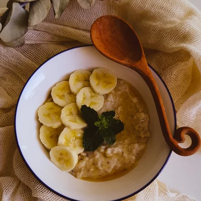 Recipe of oat porridge on the DeliRec recipe website