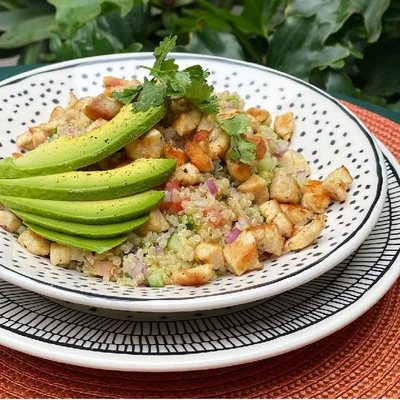 Recipe of Quinoa Salad with Chicken on the DeliRec recipe website