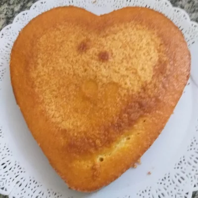 Recipe of simple vanilla cake on the DeliRec recipe website