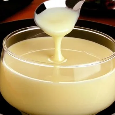 Recipe of Fake condensed milk (3 ingredients) on the DeliRec recipe website