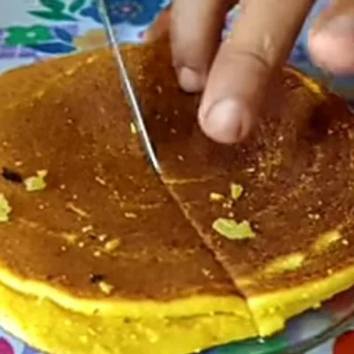 Recipe of cornmeal pancake on the DeliRec recipe website