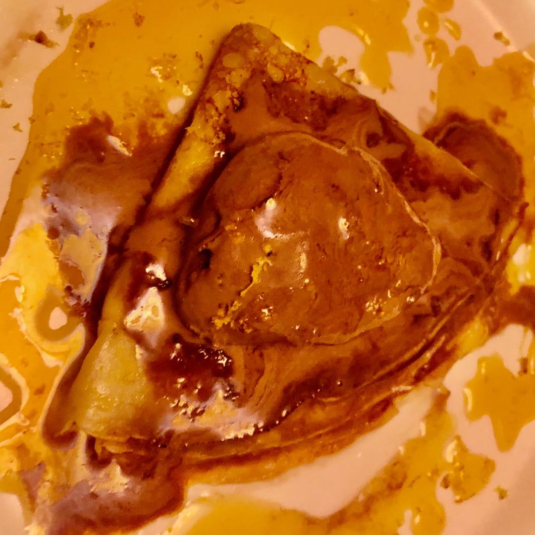 Photo of the Orange crepe with chocolate and orange ice cream – recipe of Orange crepe with chocolate and orange ice cream on DeliRec