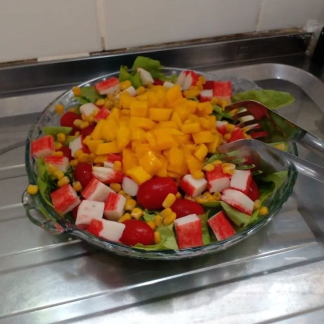 Photo of the Salada de Kani  – recipe of Salada de Kani  on DeliRec