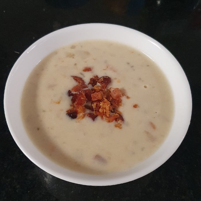 Photo of the Potato soup with bacon – recipe of Potato soup with bacon on DeliRec