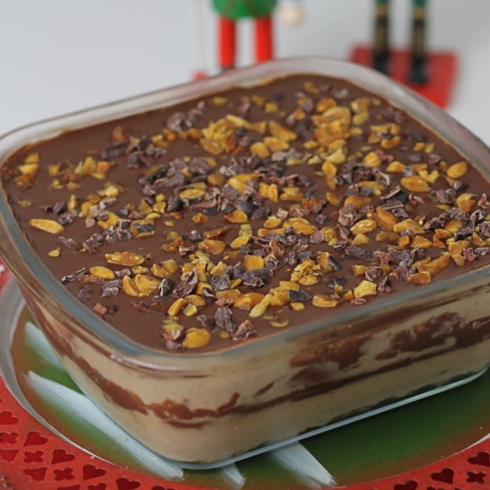 Photo of the Peanut and chocolate pavé – recipe of Peanut and chocolate pavé on DeliRec