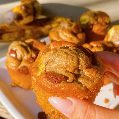 Recette de Muffins aux bananes sans sucre sur le site de recettes DeliRec