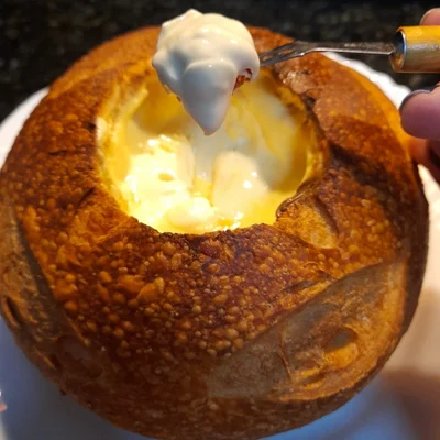Recipe of Savory fondue with italian bread on the DeliRec recipe website
