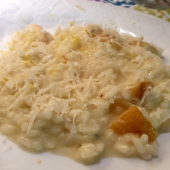 Foto da Risoto de gorgonzola com pera - receita de Risoto de gorgonzola com pera no DeliRec