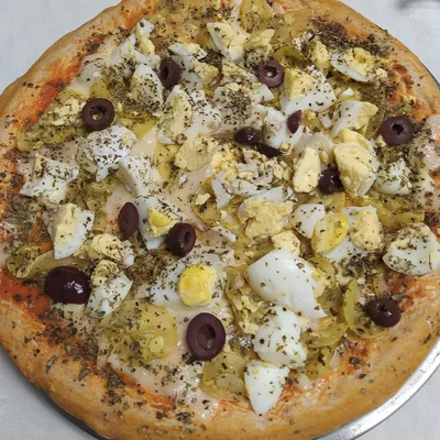 Receita de Pizza caseira  no site de receitas DeliRec