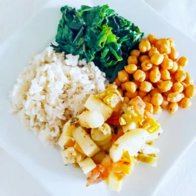 Recipe of Vegan Fit Lunch Suggestion on the DeliRec recipe website