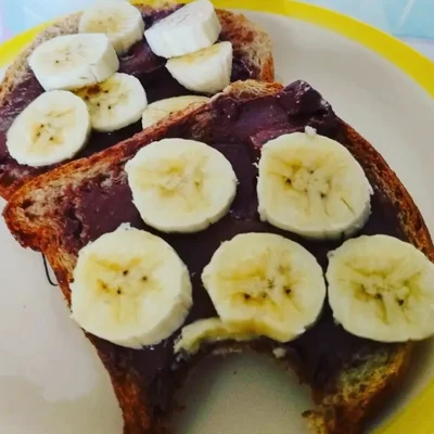 Recipe of Fit Protein Toast with Banana on the DeliRec recipe website