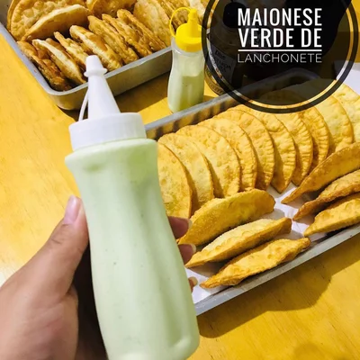 Recipe of Green diner mayonnaise on the DeliRec recipe website