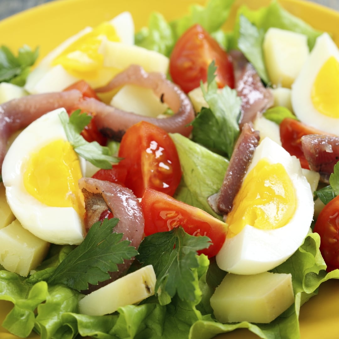 Foto da Salada proteica - receita de Salada proteica no DeliRec