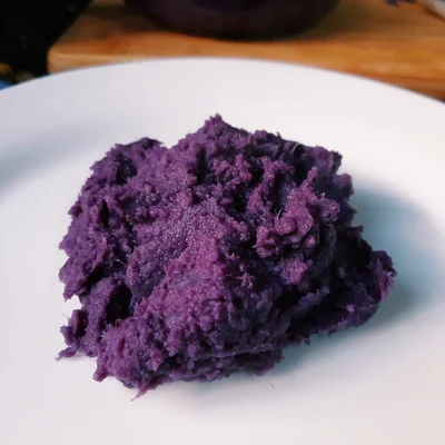 Ricetta di purea di patate dolci viola nel sito di ricette Delirec