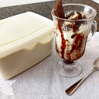 Recipe of Homemade ice cream on the DeliRec recipe website
