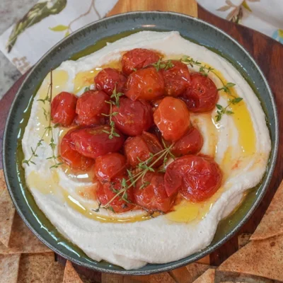 Recipe of Ricotta Cream with Roasted Tomatoes on the DeliRec recipe website