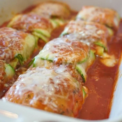 Recipe of zucchini cannelloni on the DeliRec recipe website