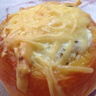 Recipe of Tomato with 5 cheeses on the DeliRec recipe website