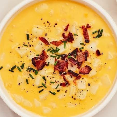 Photo of the Potato Soup with Cheddar – recipe of Potato Soup with Cheddar on DeliRec