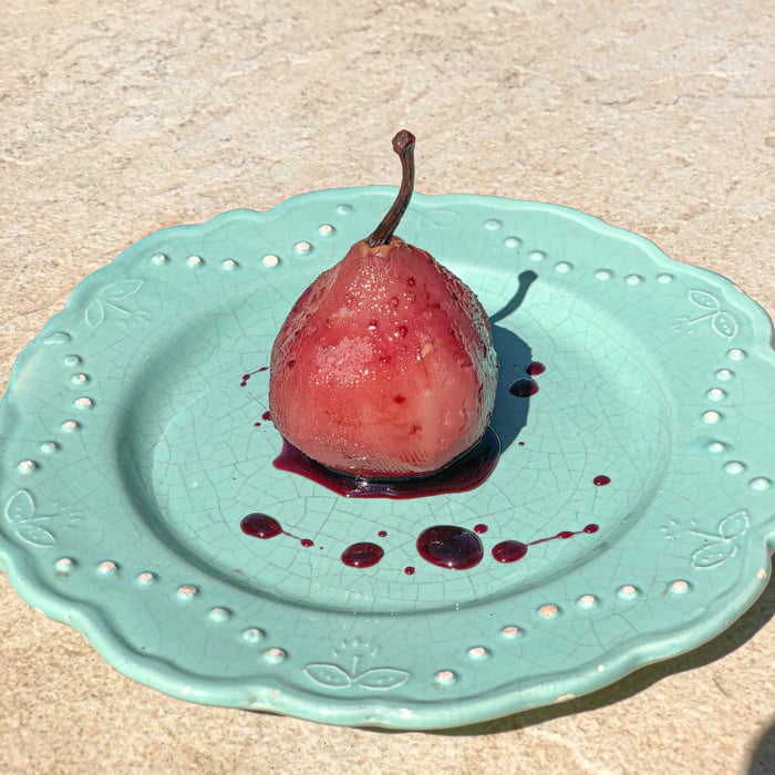 Photo of the pear in red wine – recipe of pear in red wine on DeliRec