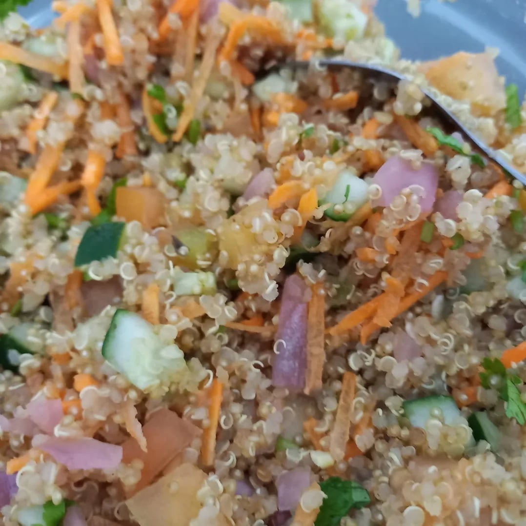 Foto da Salada de quinoa  - receita de Salada de quinoa  no DeliRec