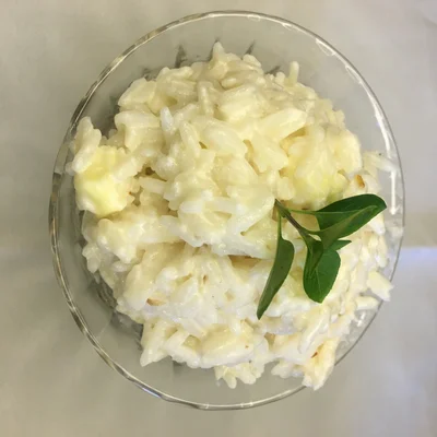 Recipe of Creamy Cheese Rice on the DeliRec recipe website